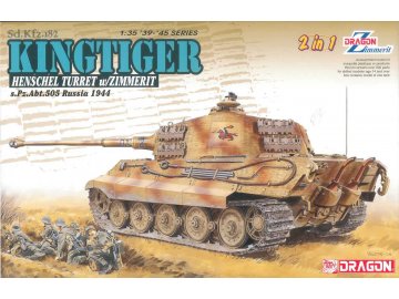 Dragon - Pz.Kpfw.VI Ausf.B Tiger II - Königstiger, Modellbausatz 6840, 1/35
