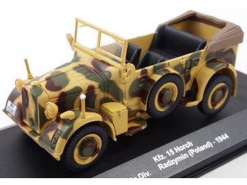 Eaglemoss - Kfz.15 Horch, Wehrmacht, 4. Pz.Div. Radzymin, Polsko, 1944, 1/43