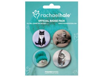 Placka set - Kočky 1 - 4x38mm