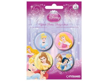 Placka set - Princezny 1 - 4x38mm