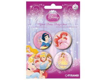 Placka set - Princezny 2 - 4x38mm