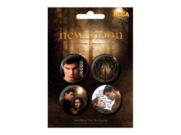 Placka set - Twilight saga - New Moon - Jacob - 4x38mm