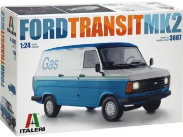 Italeri - Ford Transit Mk.2, Model Kit 3687, 1/24