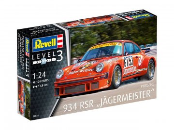 Revell - Porsche 934 RSR "Jägermeister", ModelKit 07031, 1/24