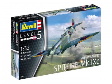 Revell - Supermarine Spitfire Mk.IXC, Plastic ModelKit aircraft 03927, 1/32