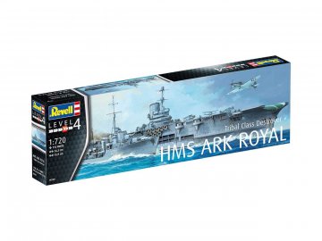 Revell - Ark Royal aircraft carrier and Tribal class destroyer set, ModelKit 05149, 1/720