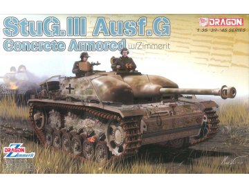 Dragon - Sd.Kfz.142 Sturmgeschütz III Ausf.G - StuG III s ochrannou pastou Zimmerit, Model Kit tank 6891, 1/35