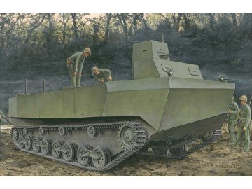Dragon - Leichter Panzer Typ 4 "Ka-Tsu", Amphibienpanzer, Modellbausatz Militär 6839, 1/35
