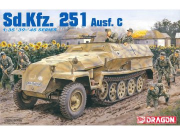 Dragon - Sd.Kfz.251/1 Ausf.C ''Hakl'', Model Kit military 6187, 1/35