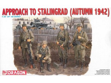 Dragon - figurky Wehrmacht, Bitva u Stalingradu, podzim, 1942, Model Kit figurky 6122, 1/35