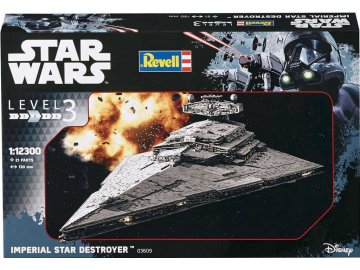 Revell - Star Wars - Imperial Star Destroyer, Plastic ModelKit SW 03609, 1/12300