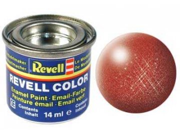 Revell - Barva emailová 14ml - č. 95 metalická bronzová (bronze metallic), 32195