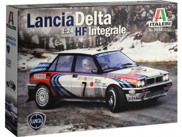 Italeri - Lancia Delta HF Integrale, Model Kit 3658, 1/24