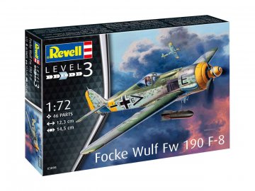 Revell - Focke Wulf Fw190 F-8,  ModelKit 03898, 1/72