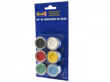 Revell - Sada barev 6x14ml Email  Color 32342 - Basic