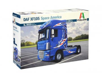 Italeri - DAF XF105 Space America, Model Kit truck 3933, 1/24