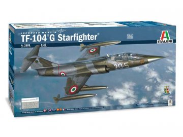 Italeri - Lockheed TF-104 G Starfighter, Model Kit letadlo 2509, 1/32