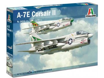 Italeri - A-7E Corsair II, Model Kit letadlo 1411, 1/72