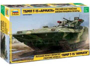 Zvezda - T-15 Armata, ruské těžké pěchotní vozidlo, Model Kit 3681, 1/35