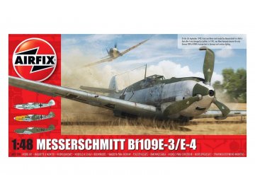 Airfix - Messerschmitt Bf109E-3/E-4, Classic Kit aircraft A05120B, 1/48