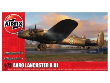 Airfix - Avro Lancaster B.III, Classic Kit letadlo A08013A, 1/72