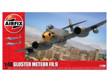 Italeri - Gloster Meteor FR9, Classic Kit Flugzeug A09188, 1/48