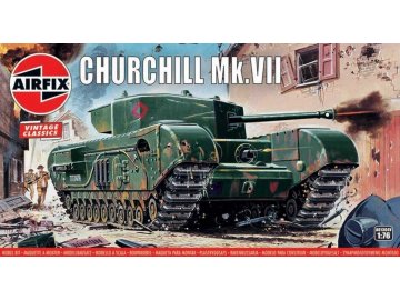 Airfix - Churchill Mk.VII, Classic Kit VINTAGE A01304V, 1/76 scale