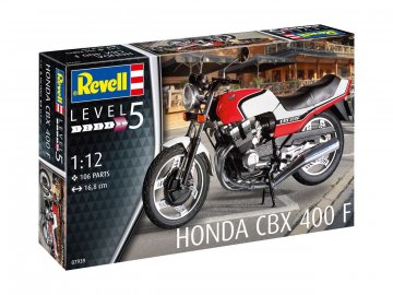 Revell - Honda CBX 400 F, Plastikmodellbausatz 07939, 1/12
