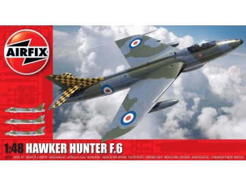 Airfix - Hawker Hunter F6, Classic Kit A09185, 1/48