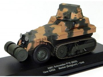 Atlas Models- AMC Schneider P16, 1st GRDI, Belgie, 1940, 1/43