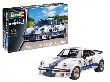 Revell - Porsche 934 RSR "Martini", Plastic ModelKit 07685, 1/24