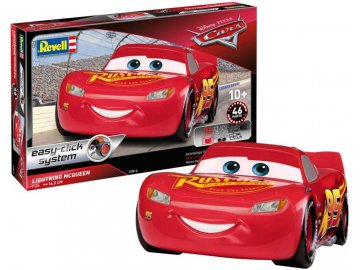 Revell - Lightning McQueen - Cars 3, EasyClick 07813, 1/24