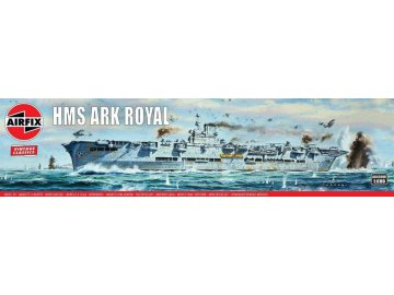 Airfix - HMS Ark Royal, Classic Kit VINTAGE A04208V, 1/600