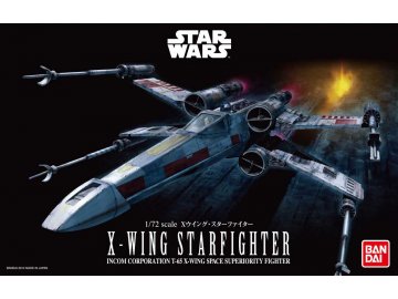 Revell - Star Wars - X-Wing Starfighter, Plastic ModelKit BANDAI SW 01200, 1/72
