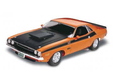 Revell - 70 Dodge Challenger 2 'n 1, Plastic ModelKit MONOGRAM 2596, 1/24