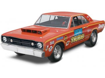 Revell - '68 Dodge Hemi Dart 2 'n 1, Plastikmodellbausatz MONOGRAM 4217, 1:25