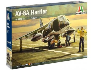 Italeri - McDonnell Douglas AV-8A Harrier, Model Kit 1410, 1/72