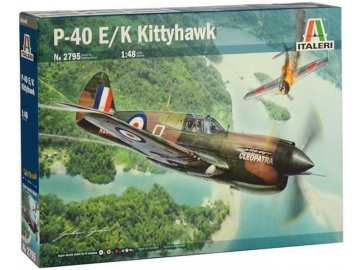 Italeri - Curtiss P-40E/K Kittyhawk, Model Kit 2795, 1/48