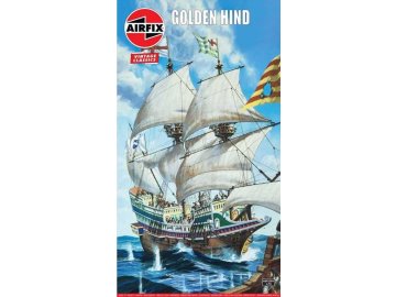 Airfix - Golden Hind, Classic Kit VINTAGE A09258V, 1/172