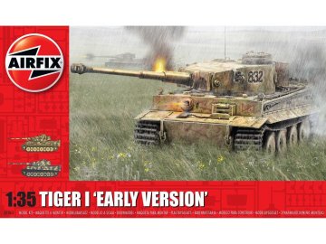 Airfix - Pz.Kpfw.VI Tiger I, Early Version, Classic Kit A1363, 1/35