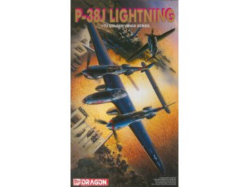 Dragon - Lockheed P-38J Lightning, Model Kit 5018, 1/72