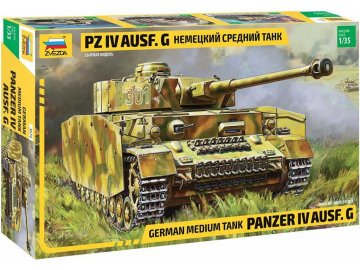 Zvezda - Panzer IV Ausf.G, Model Kit 3674, 1/35