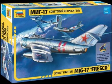 Zvezda - Mikojan-Gurevič MiG-17 "Fresco", Model Kit 7318, 1/72