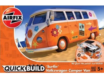 Airfix - VW Camper Surfin, Quick Build J6032