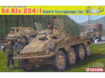 Dragon - Sd.Kfz.234/1 schwerer Panzerspähwagen (2cm), Model Kit 6879, 1/35