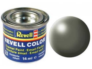Revell - Emaille Farbe 14ml - Nr. 362 graugrün seidenmatt, 32362