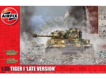 Airfix - Pz.Kpfw.VI Tiger I., Late Version, Classic Kit A1364, 1/35