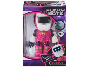 Revell - Funky Bots Bubble Robot REVELL 23396, růžový