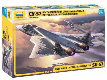 Zvezda - Sukhoi Su-57, Modell-Bausatz 7319, 1/72