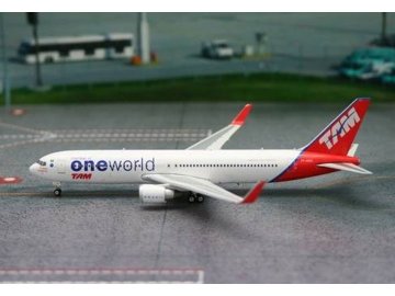 Phoenix - Boeing B767-33AER, carrier TAM Brasil, Brazil, "ONE World" Colors, 1/400